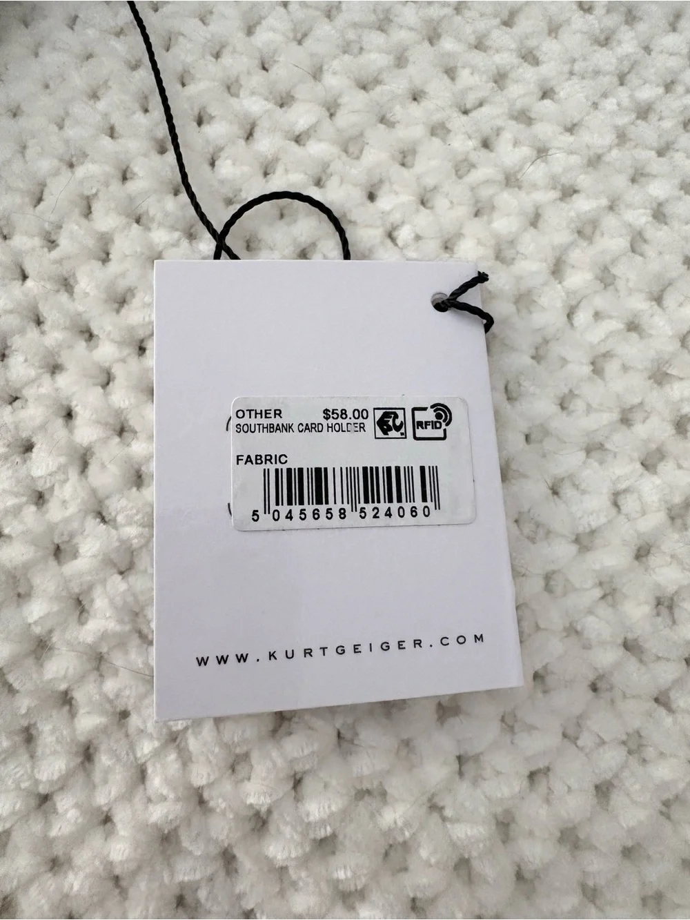 Kurt Geiger Southbank Card Holder - NWT